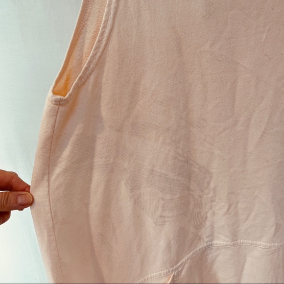 Cotton Studio women’s Dress. Sz S. Long 100% cotton. Lt.pink  sleeveless - Picture 3 of 6